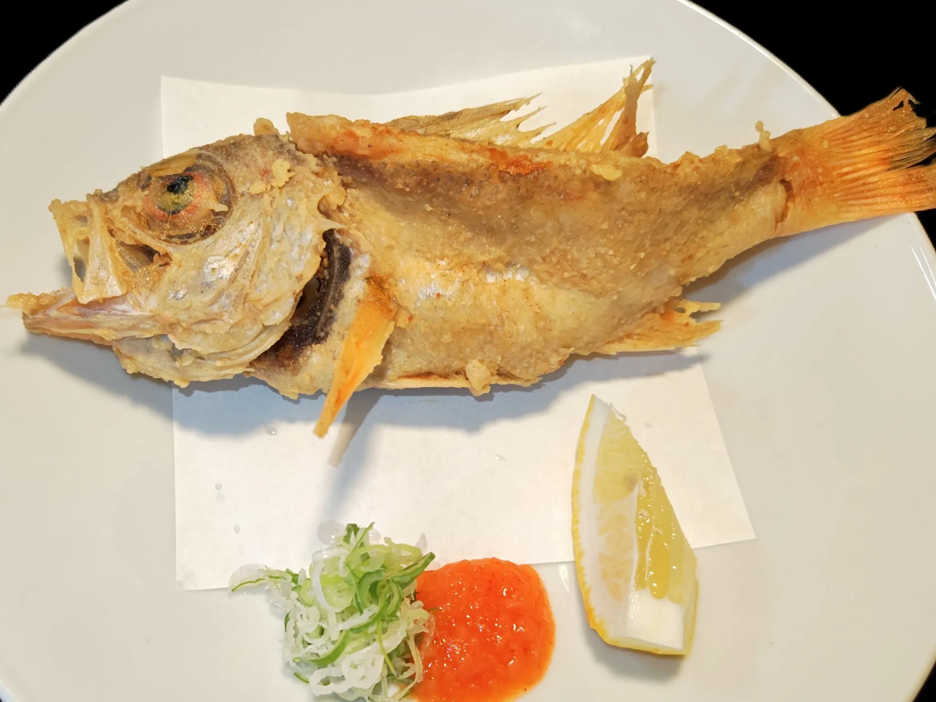 のどぐろの唐揚げ
