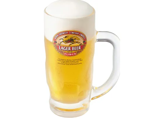 キリンラガービール　中