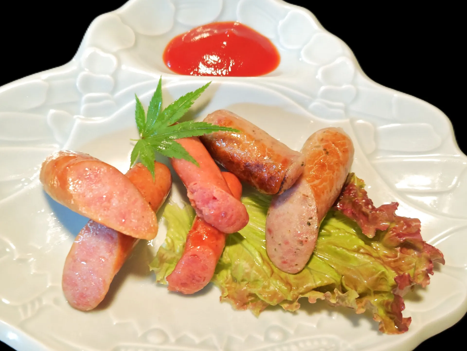 ソーセージ盛り合わせ三種