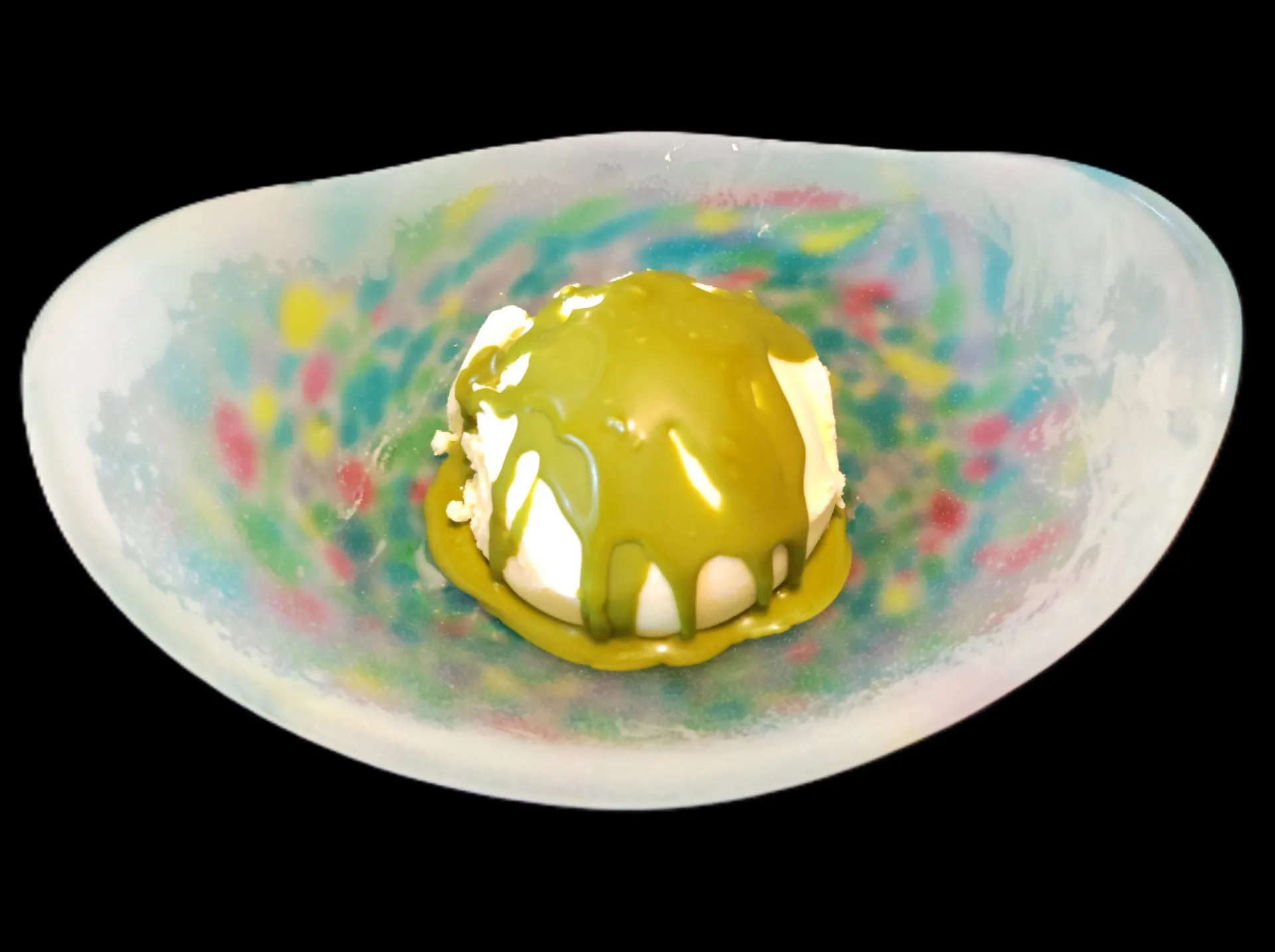 白バラアイス【抹茶チョコ】