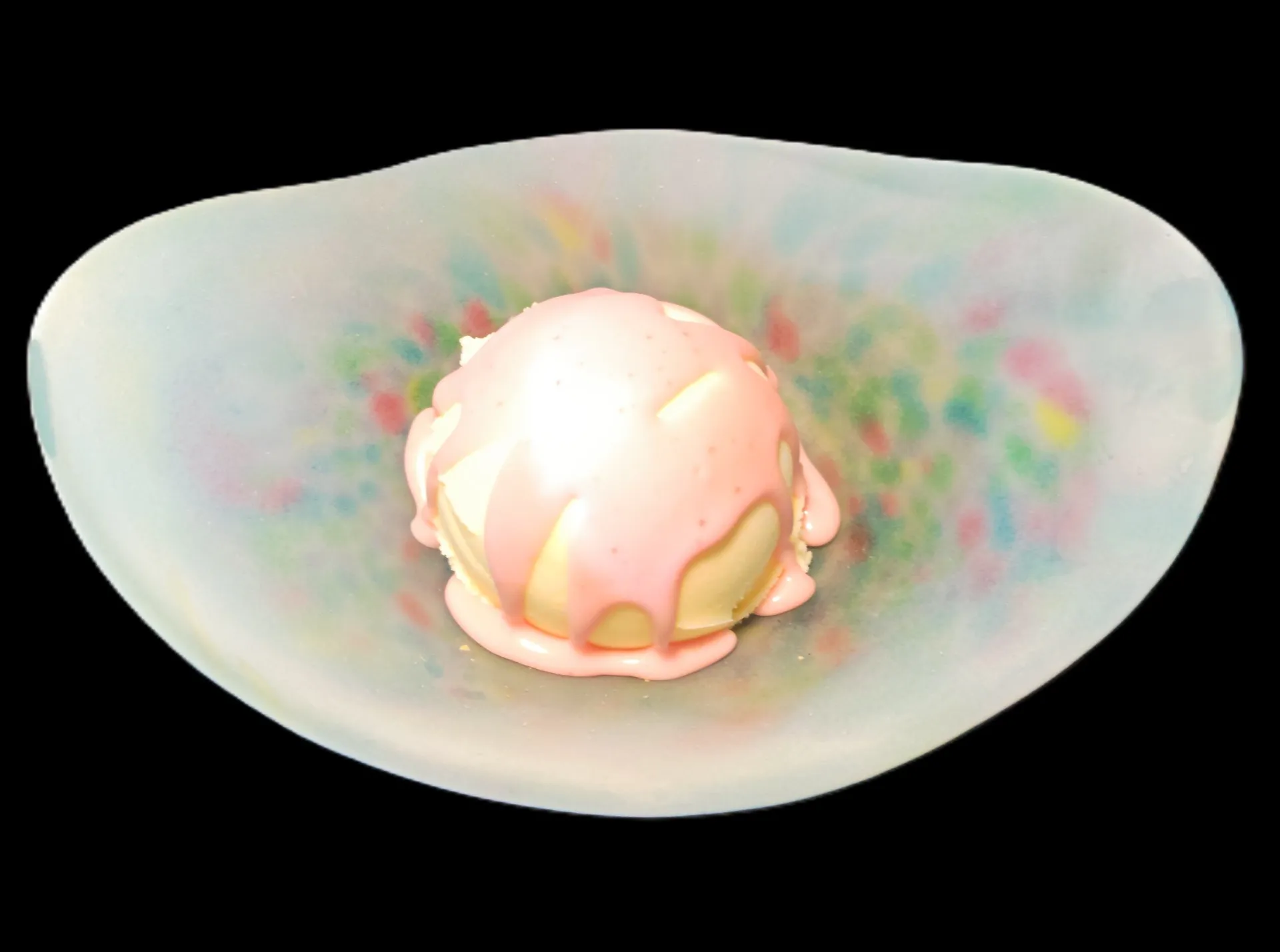 白バラアイス【ストロベリーチョコ】